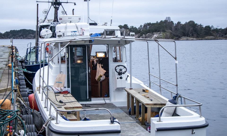 «Snorkel 4» under tilpasningsarbeid ved Høllebrygga.