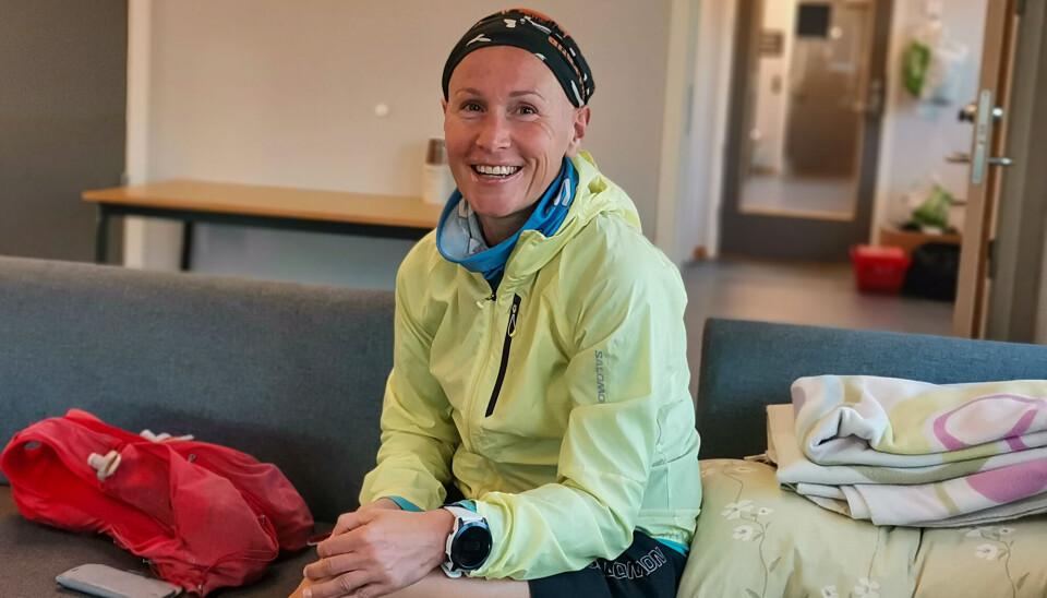 - Ikke sikkert jeg smiler like mye på slutten av løpet.