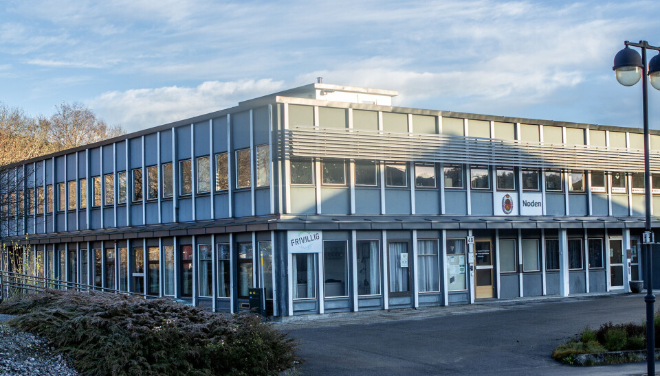 Noden hvor Songdalen Frivilligsentral holder til