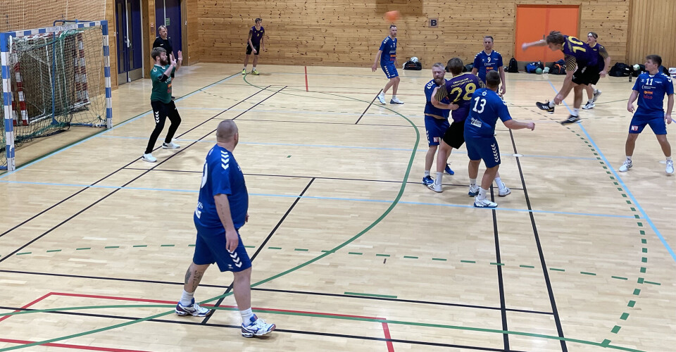 Passivt Søgne-forsvar gav gode skuddmuligheter for bortelaget.