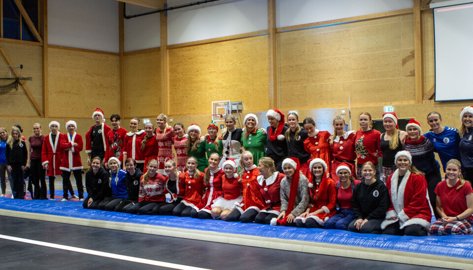 Trenere i Søgne turnforening.