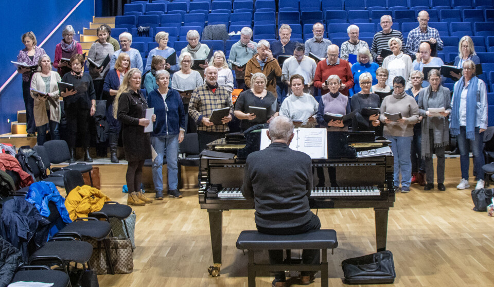 Koret Tuntrallen som tidligere i år feiret sitt 20-årsjubileum inviterer til gratis julekonsert i Sygna kultursenter 12. desember.