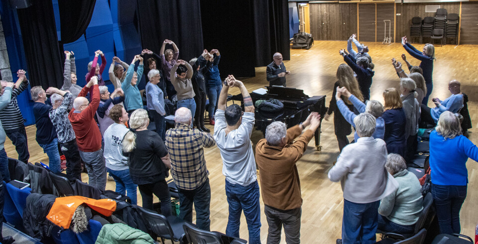 God oppvarming er viktig også for sangere.