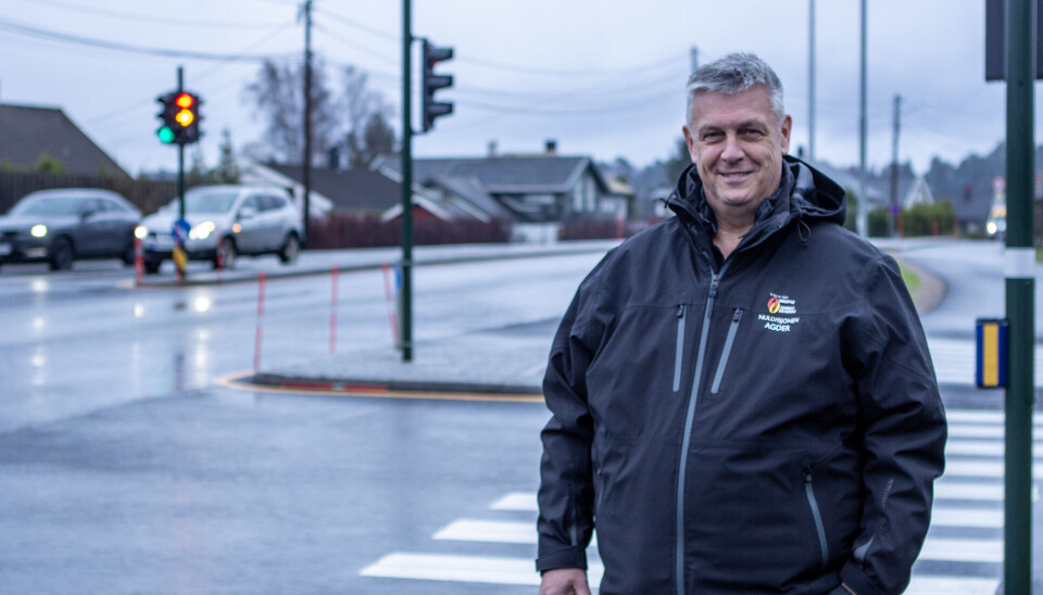 Tom Erik Dønnestad i Nullvisjonen Agder minner om at trygghet i trafikken starter med deg selv