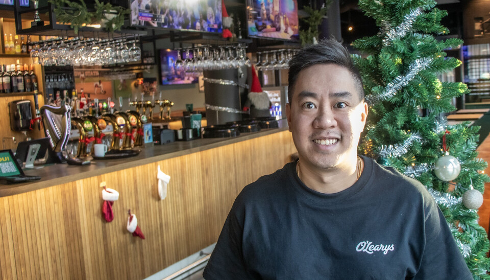 Kha Huynh er daglig leder ved O'Learys Søgne.