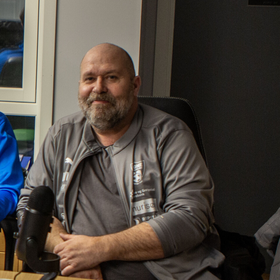 Sportslig leder i Søgne FK, Jarle Olafsen var gjest i episoden som ble spilt inn tirsdag kveld
