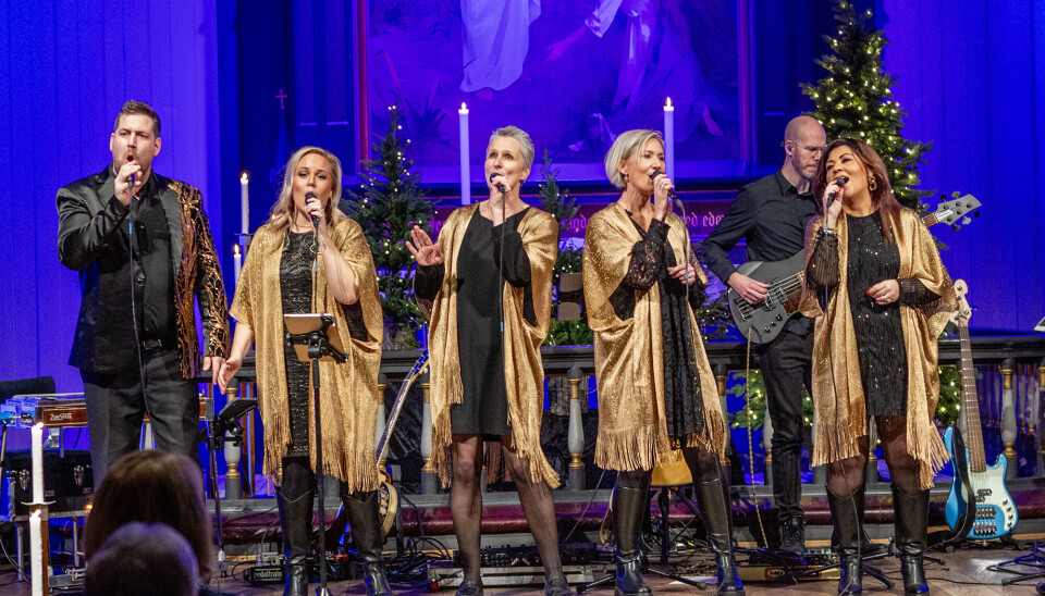 Norwegian Gospel Singers bidro til å gjøre en fantastisk konsert til en uforglemmelig opplevelse.