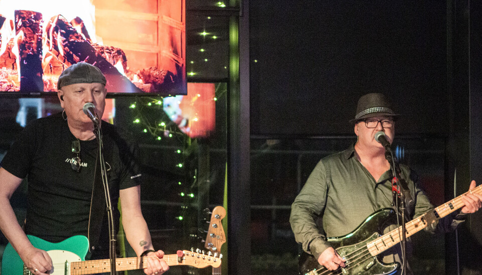 Åsmund Åmli sørget for god stemning på O'learys Søgne, første juledag.