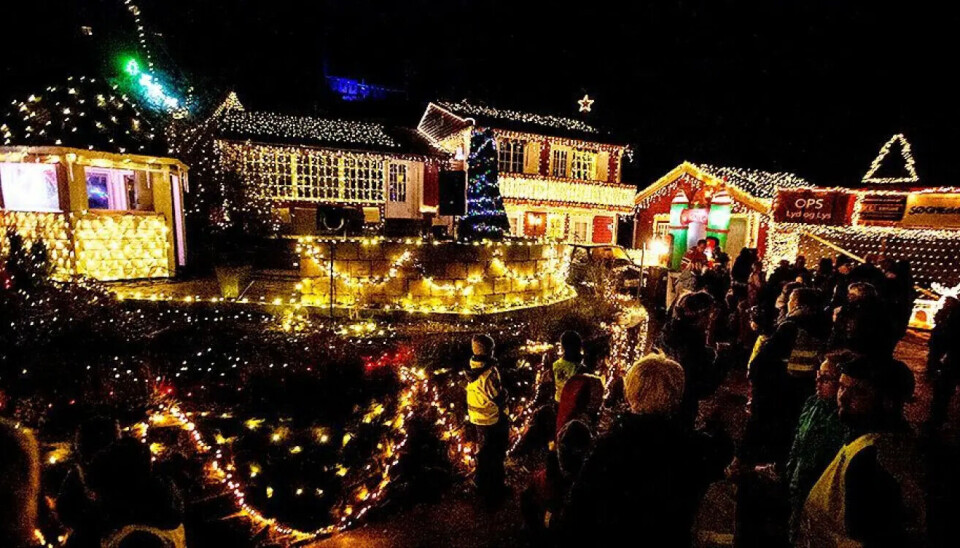 Julehuset i Eikeheia i 2019.