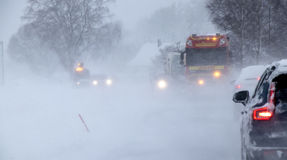 Oransje farevarsel: Svært mye snø
