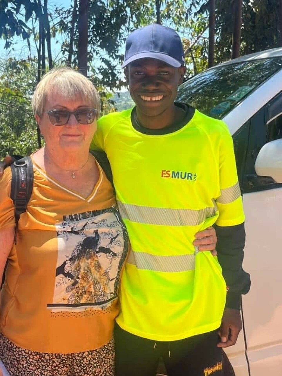 Halldis Aasen sammen med Dominic