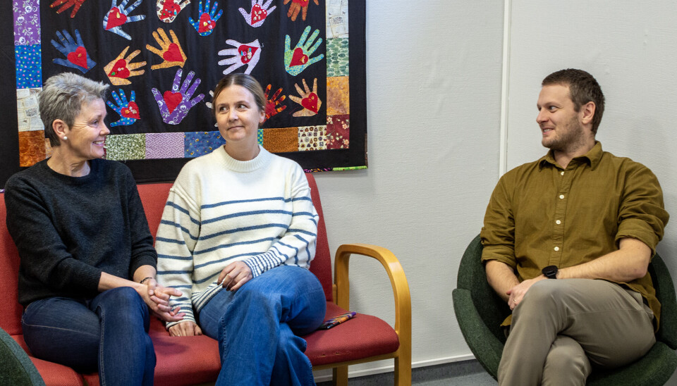 Ansatte ved Rosseland skole varsler kamp: Gunn Grødem, Anne Marie Jåtun Røysland og Kristian Vernegaard