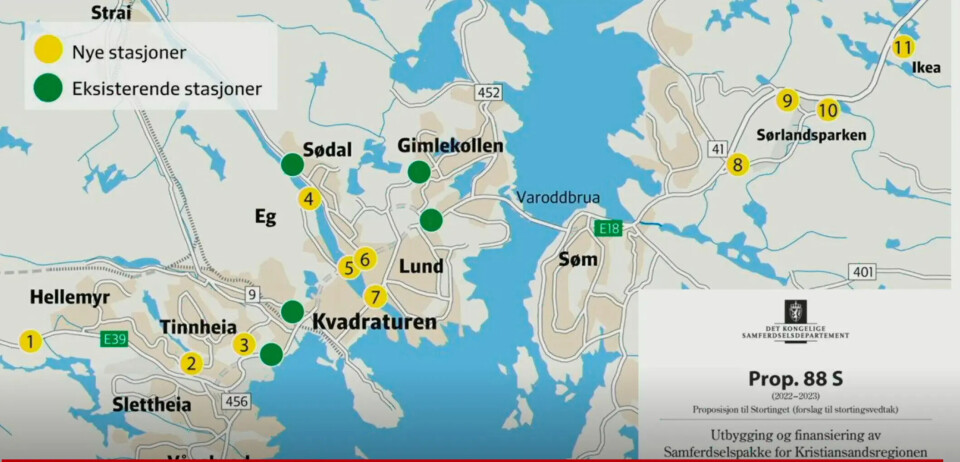 Settes i drift mandag: Her er prosjektene og kostnadene bilistene må betale