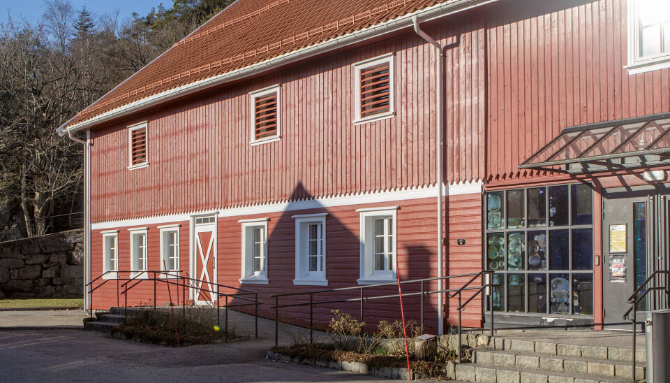 Etter at finalen var spilt inn i Ny-Hellesund, festet deltakere og produksjonen her i kaféen på Søgne gamle prestegård.