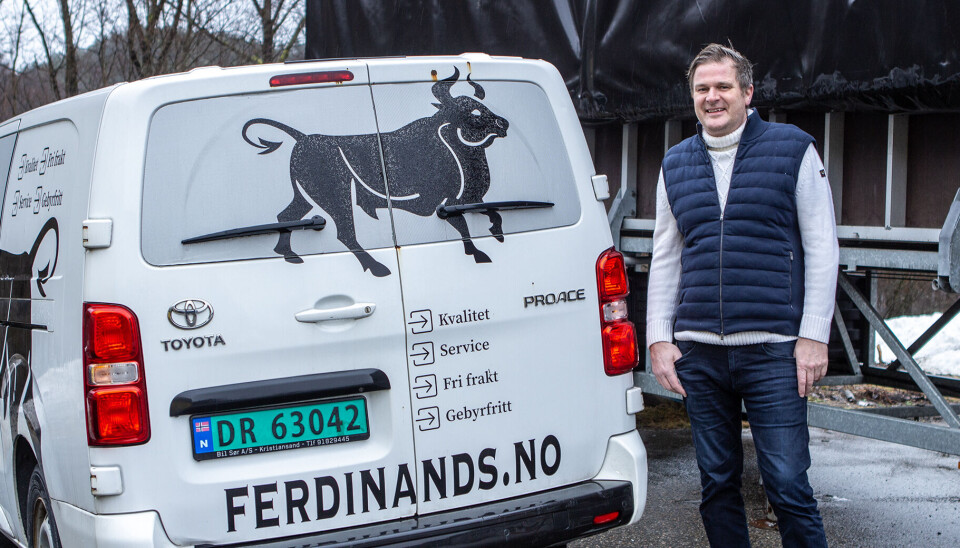 Erik Hatlestad beskriver hjemleveringen av bestillinger som en av årsakene til at bedriften stadig vokser.