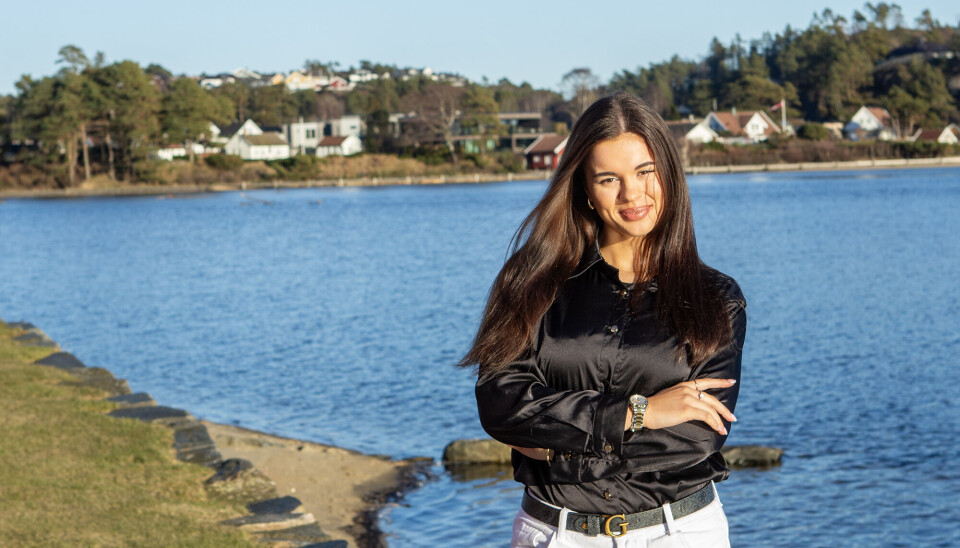 Anastasiia Zakhandrevych favorittsted i Søgne er Høllen, og spesielt Høllesanden