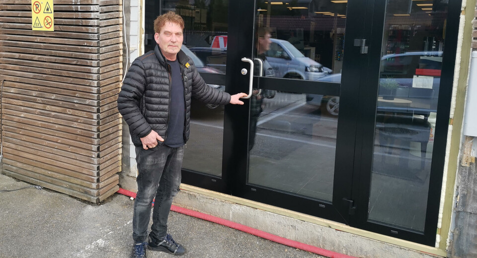 Ny inngangsdør blir tatt i bruk fra 1. april.