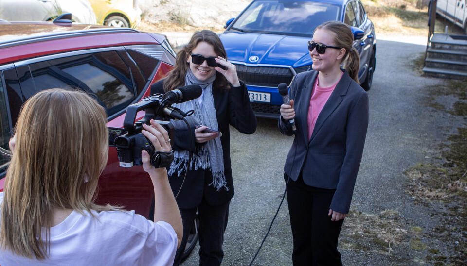 Vilde fra Leikanger (t.v) og Kristina fra Sandnes.