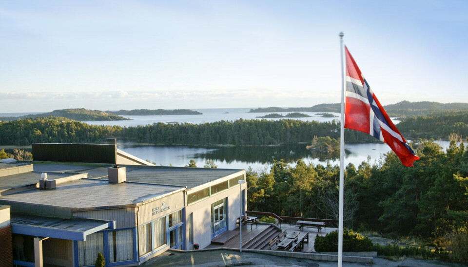 Bildet er tatt av folkehøgskolen i en annen anledning.