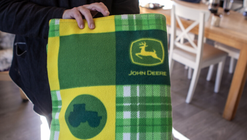 Pledd som er sydd av Jorunn Severinsen