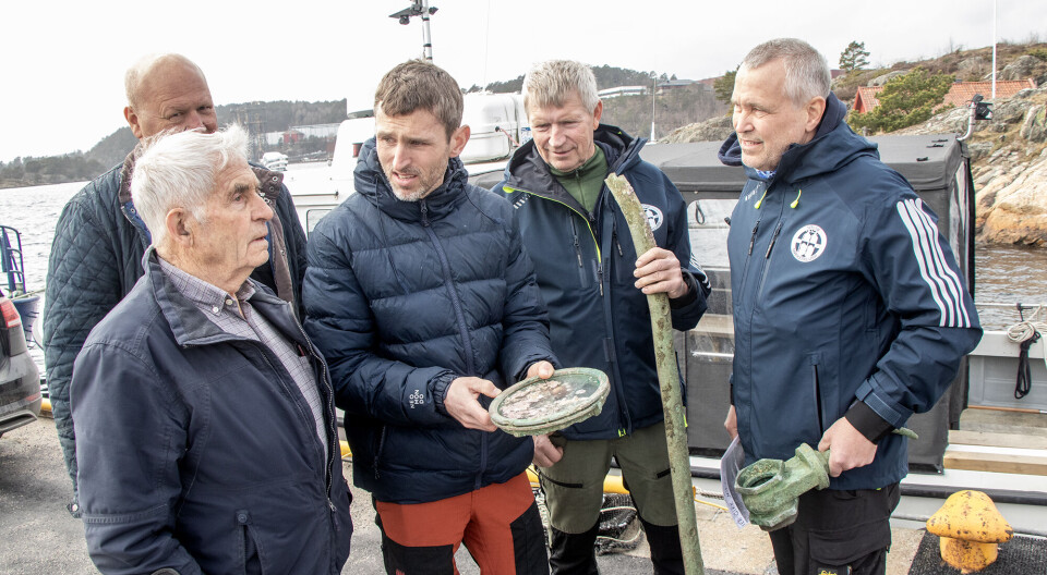 Ove Pettersen får med seg deler fra vraket etter Miriam når han skal til Sverige og besøke familie til de omkomne senere i år.