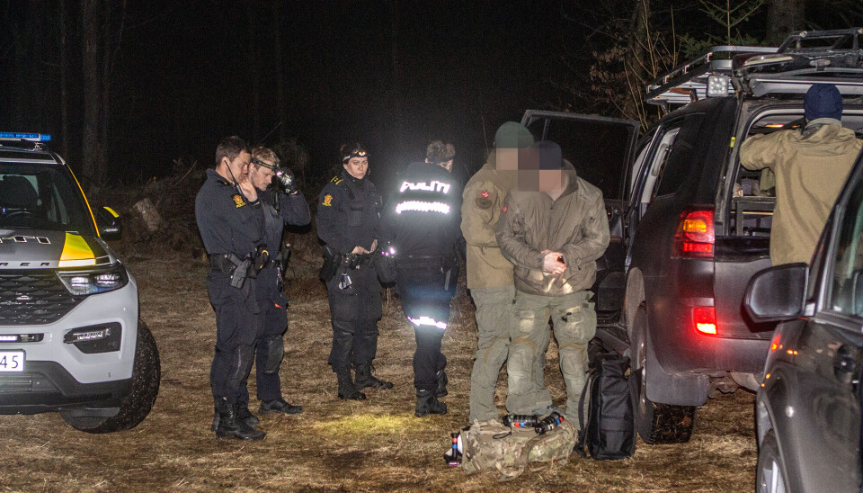 Forsvarer ankom funnstedet rundt klokken 23 søndag kveld.
