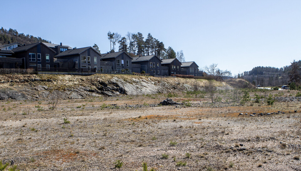 Løvollsveien 2 mellom Nodeland og Brennåsen er i dag regulert til barnehageformål.