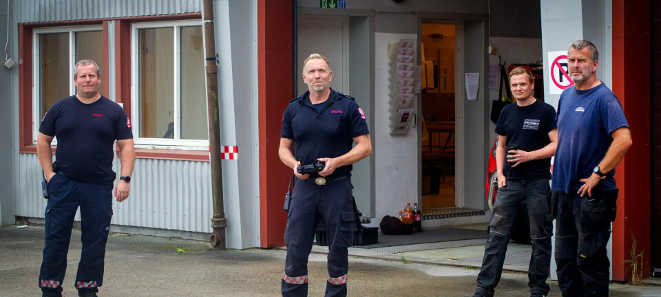Når alarmen går: Se filmen om hverdagen til brannfolkene i Søgne