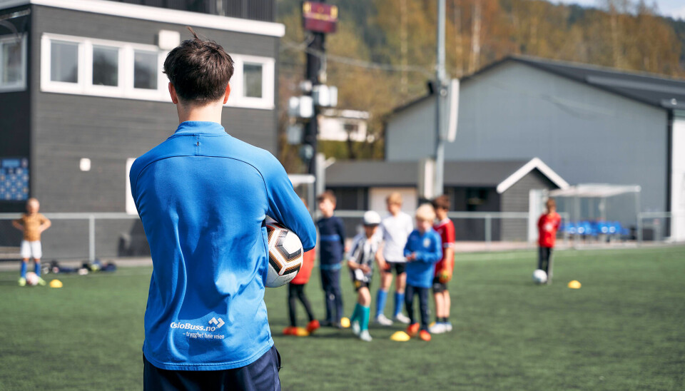 Barne- og ungdomsfotball.