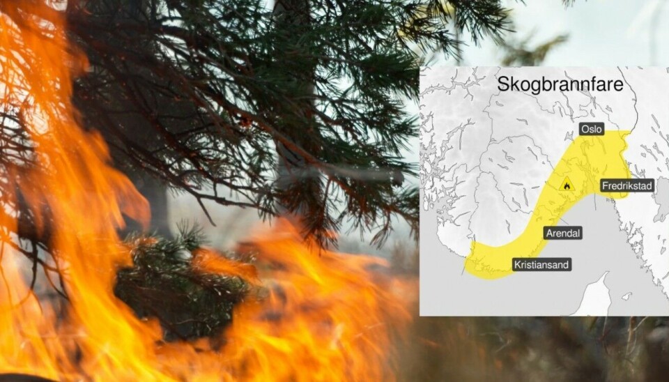 KBR minner om fortsatt skogbrannfare