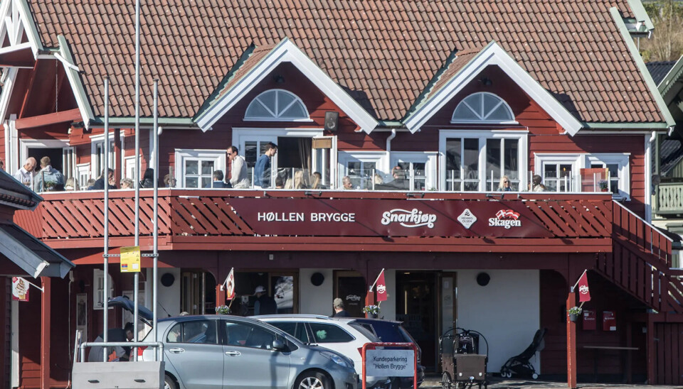 Fra åpningen av Skagen Pub i Høllen før påske