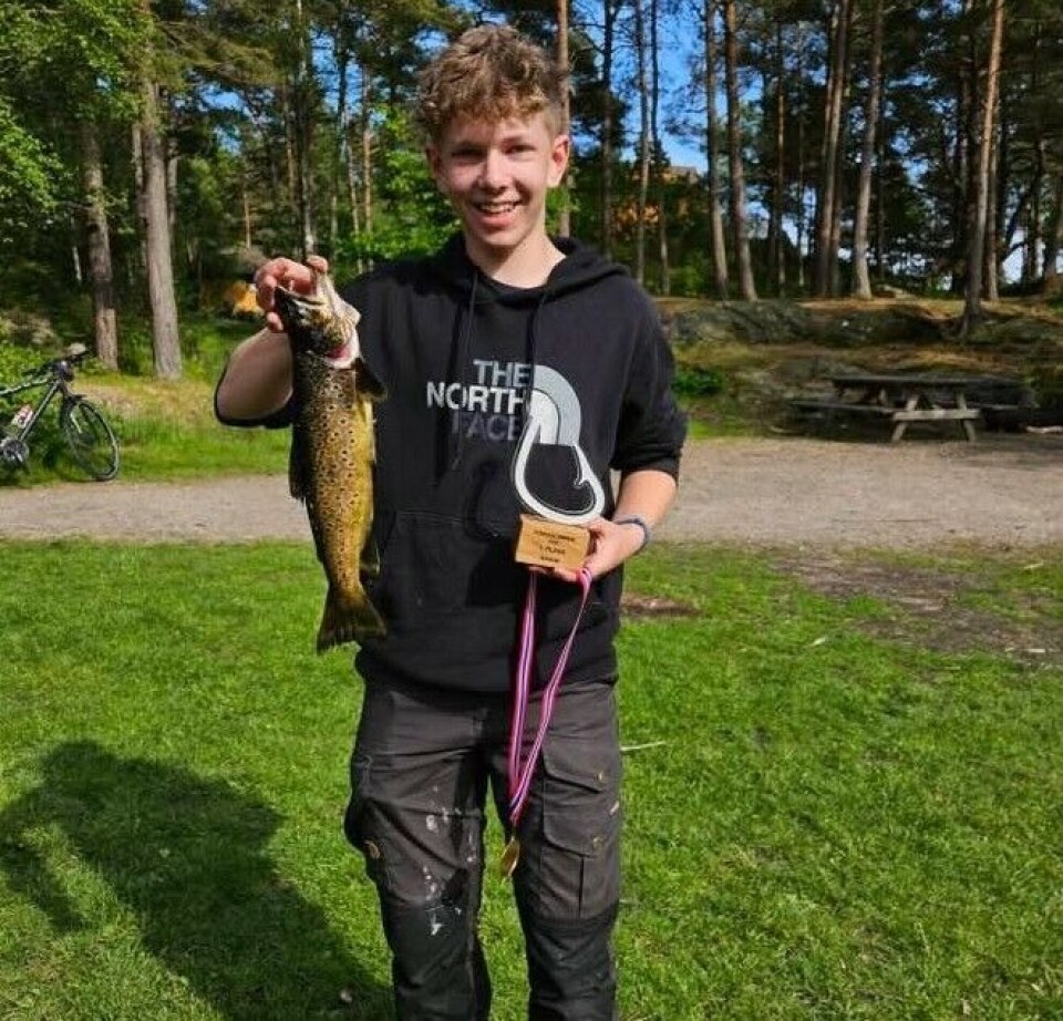 Fornøyd stakk Markus Solhøi av med førsteplassen