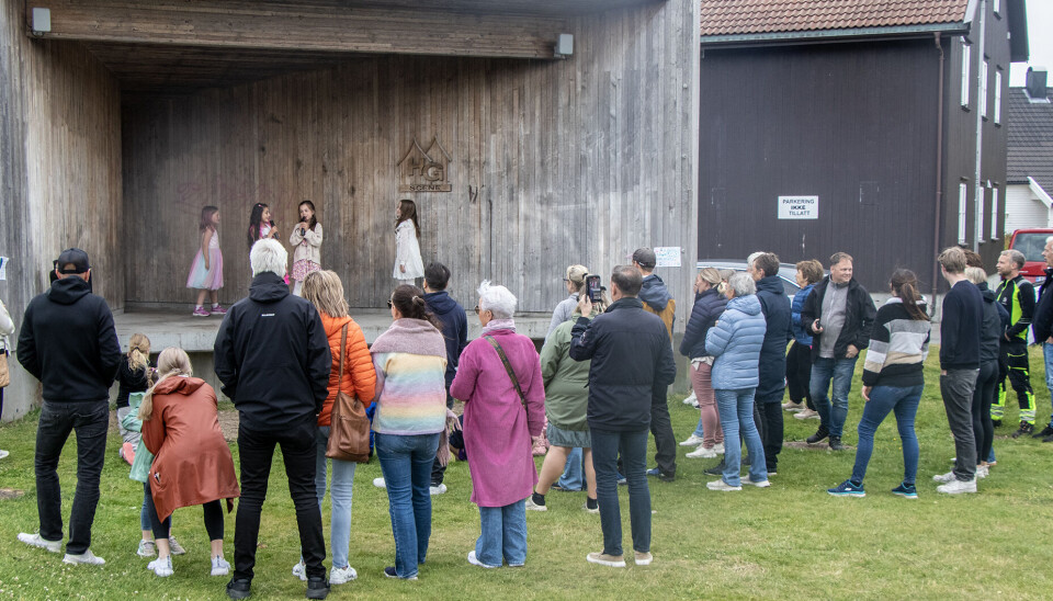 Gratis underholdning til alle fremmøtte i Haugenparken.