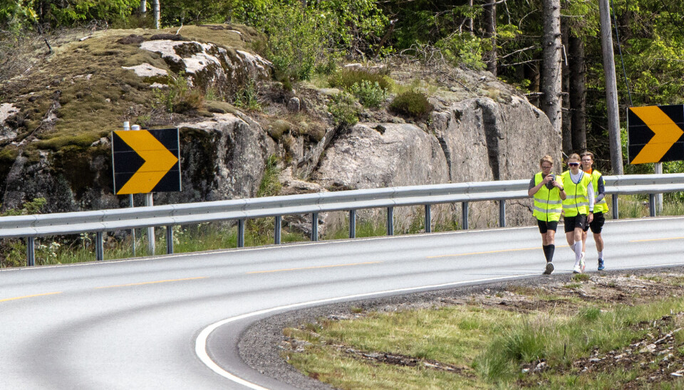 Gikk i mål på Bortelid – under ett døgn etter start