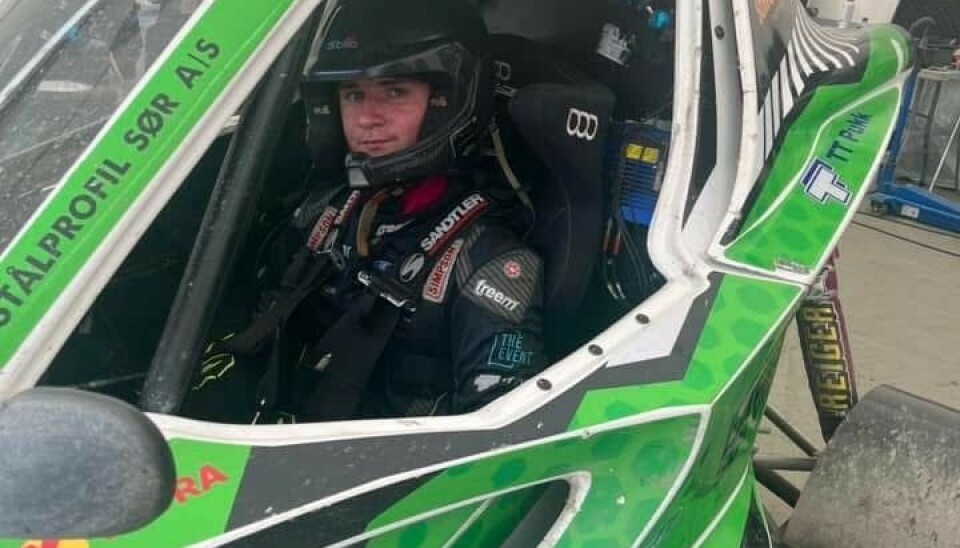 Vetle Try er delvis fornøyd med helgens runde i RallyX fra Finland