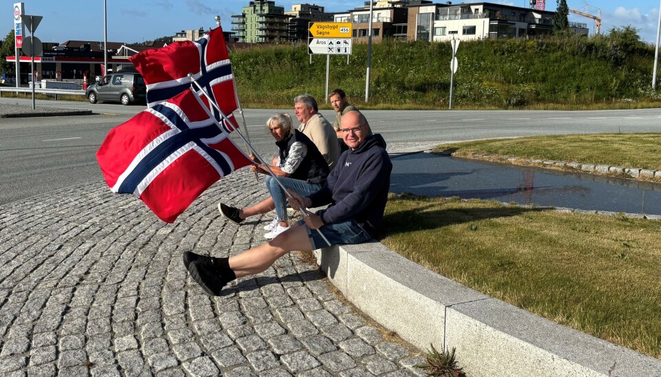 Har fulgt med siden syklistene startet på Nordkapp