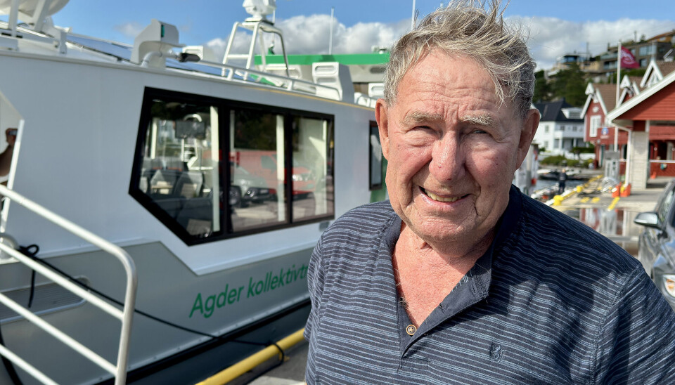 Thrustere på «full guffe» gjennom Olavsundet