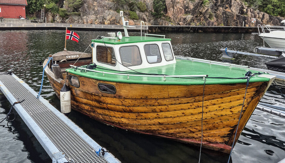 Sjekta som skal auksjoneres bort under Sjekteracet 2025.