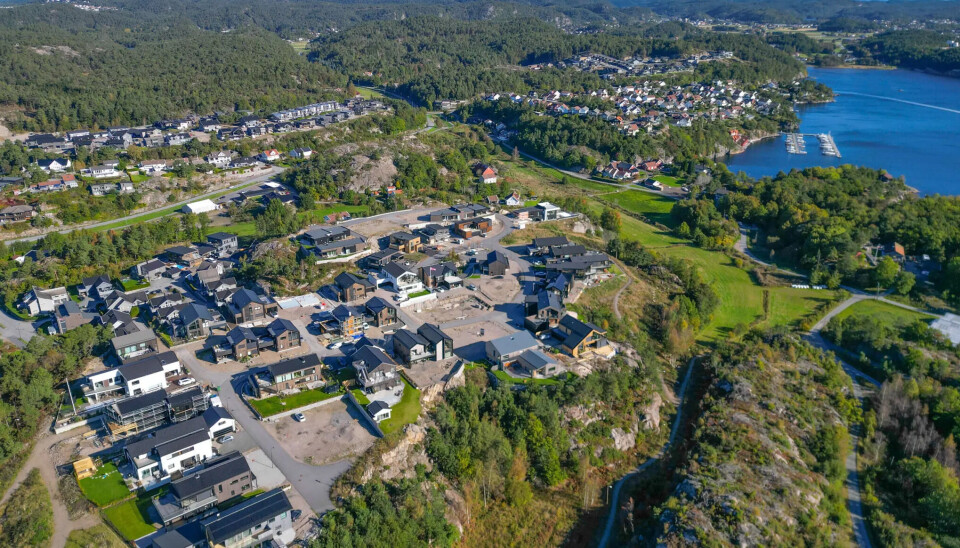 De siste årene har det vært stor boligbygging i Søgne. For å dekke behovet fram mot 2050, må det bygges 13.000 flere boliger i Kristiansand.