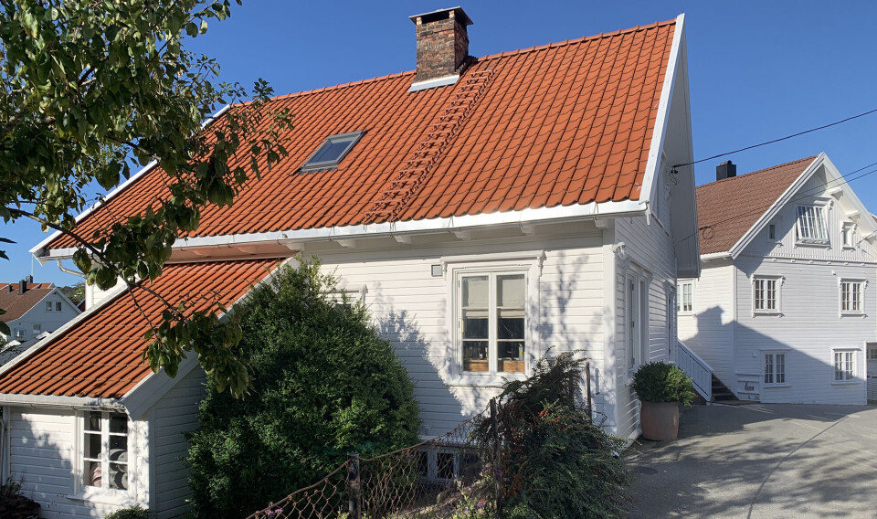 Anna på sentralens hus.