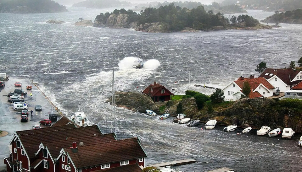 Tidligere uvær fra Høllen